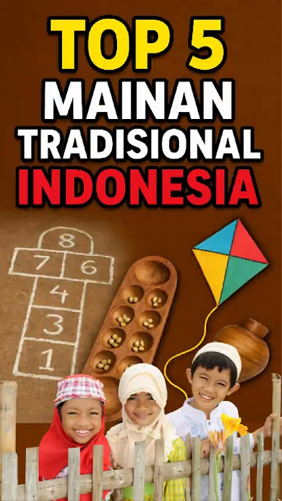 Top 5 Mainan Tradisional Indonesia yang Sudah Jarang Dimainkan 😢 Nostalgia Banget!  #mainananak