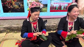 Bánh chưng gù của người Dao Thanh Y tỉnh Quảng Ninh