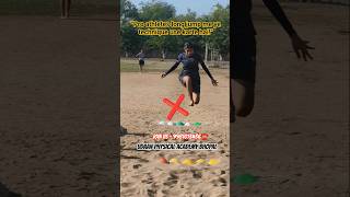 “Pro athletes long jump me ye technique use karte hai!” #shortsfeed #shorts #athletics #sports