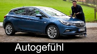 Vauxhall Opel Astra K FULL REVIEW test driven neu neuer all-new gen 2016 -  Autogefühl 