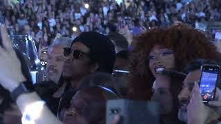 Megan Thee Stallion & Jay-Z at Beyoncé's Concert in Paris France - Renaissance World Tour) HD