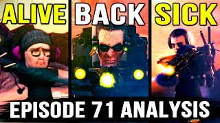 G-MAN IS BACK! ASTRO CHASING HIM? Skibidi Toilet 71 Analysis | All Secrets & Easter Eggs | Theory