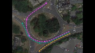 Choosing Lanes at Roundabouts  Part 3  MultiLane (Spiral) Roundabouts