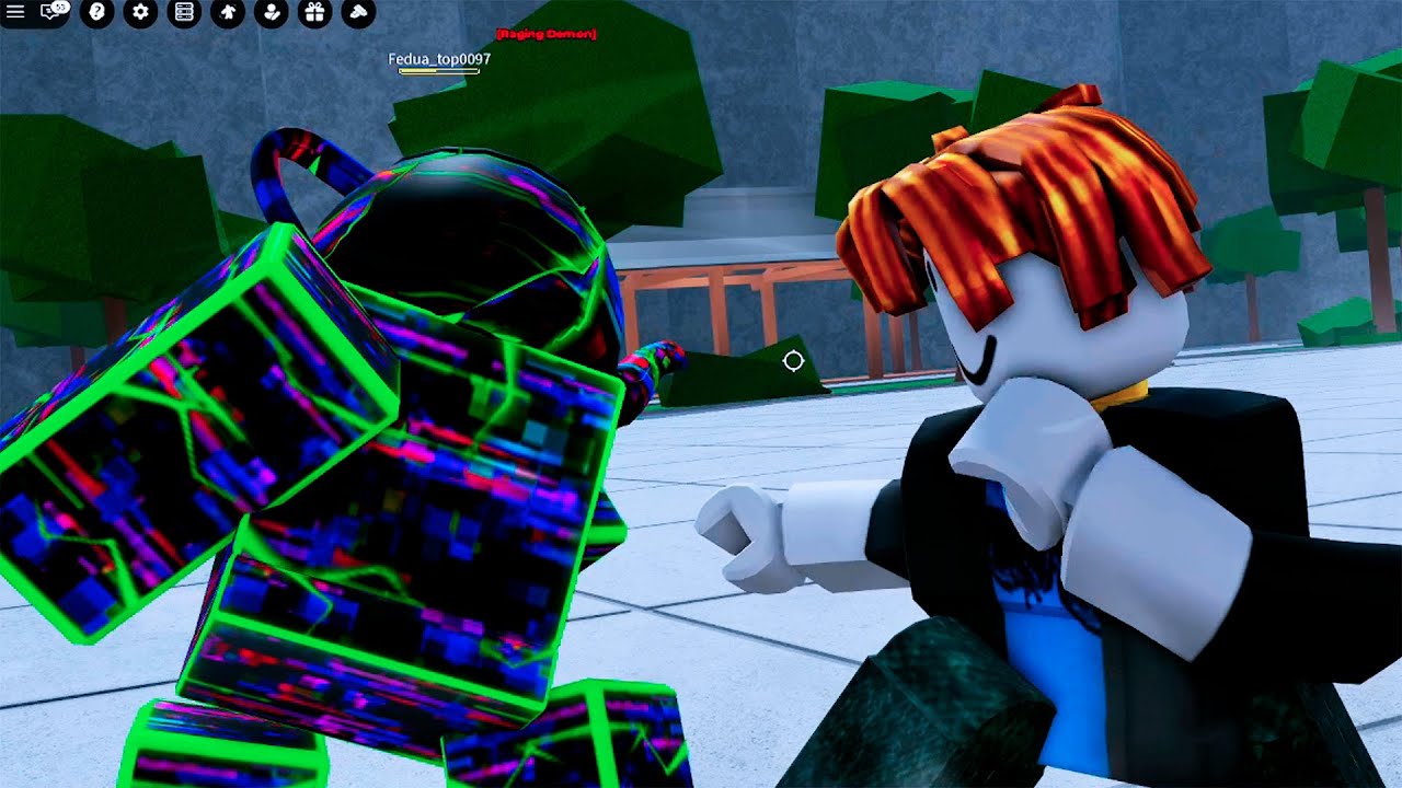 ⭐ «Он думал, что сможет увернуться от меня… НО Я ТЕЛЕПОРТИРОВАЛАСЬ ЗА ЕГО СПИНУ! ⚡😂 | Roblox Fight»