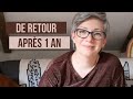 DE RETOUR APRES UN AN SANS FAIRE DE VIDEO