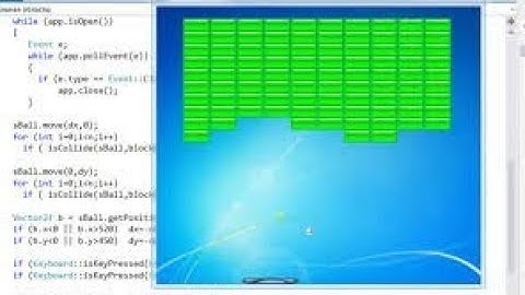 #C++ #SFML Lets Makes 16 Games IN C++: Arkanoid (2020