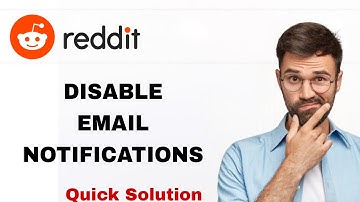 How To Disable Email Notifications On Reddit App | Step By Step