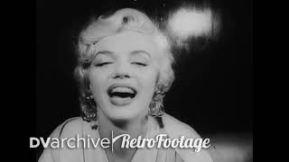 1962 - A newsreel obituary for Marilyn Monroe