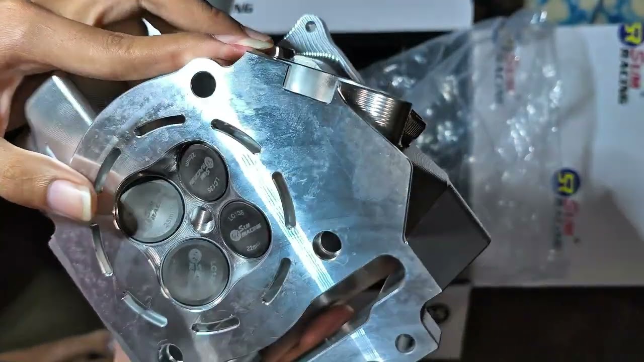 unboxing superhead bilet klep 22/25 dari sum racing