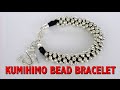 kumihimo bead - pulsera kumihimo con cuentas