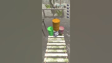 Roll the Ball on a track - Level 42 Task Completed #rollingballs #foryou #short