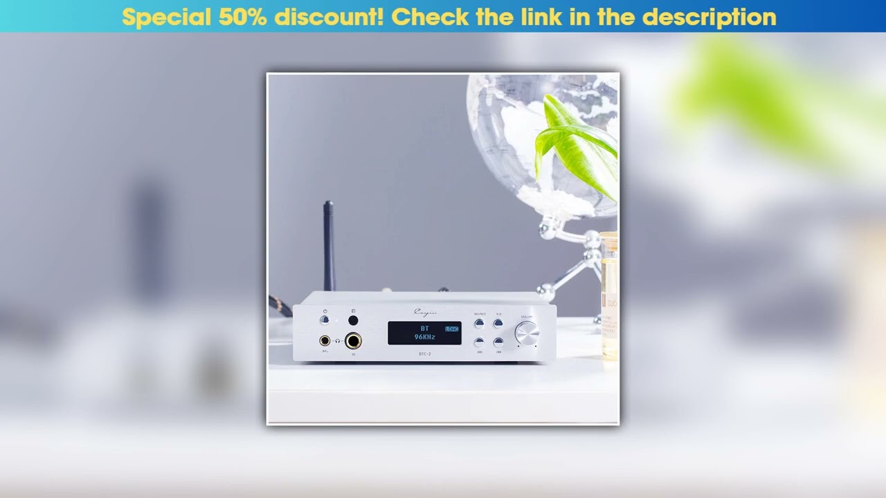 First Look Cayin BTC-2 Hi-Res Bluetooth DAC Headphone Amplifier••••••••••••••••••••••••••••••••••••