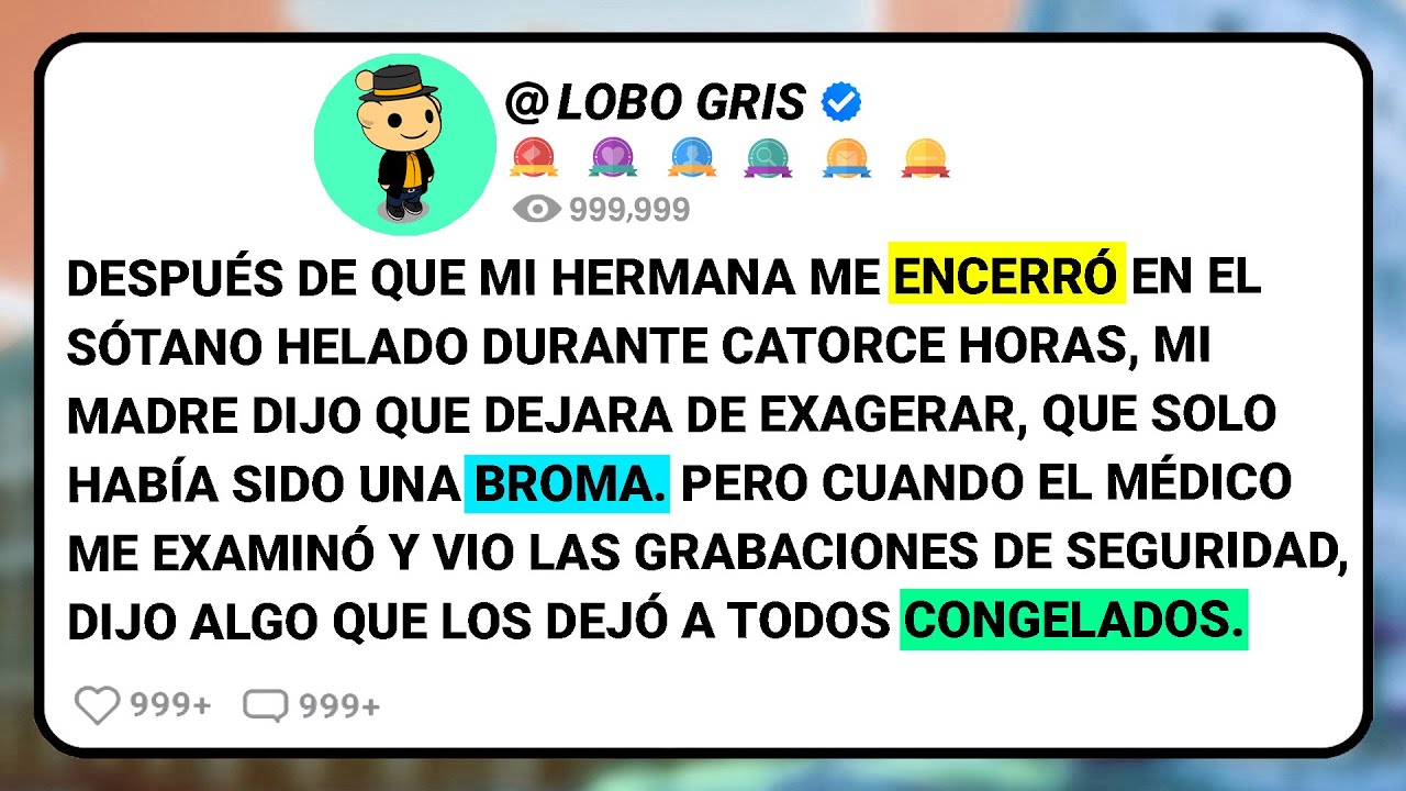 Después De Que Mi Hermana Me Encerró En El Sótano Helado Durante Catorce Horas, Mi Madre Dijo.....