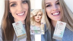 Brunette to Blonde AT HOME With Loreal Platinum Advanced Box Dye | TONING with Wella T14 & Wella T27