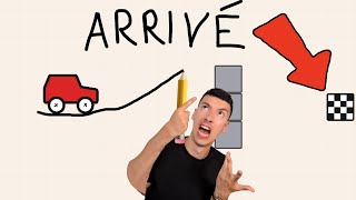 ESSAYEZ DE DESSINER LE CHEMIN DE LA VOITURE EN PAPIER JUSQU'À LA LIGNE D'ARRIVÉE (DOODLE ROAD) screenshot 3