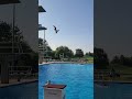7 Meter Back Flip Into Pool
