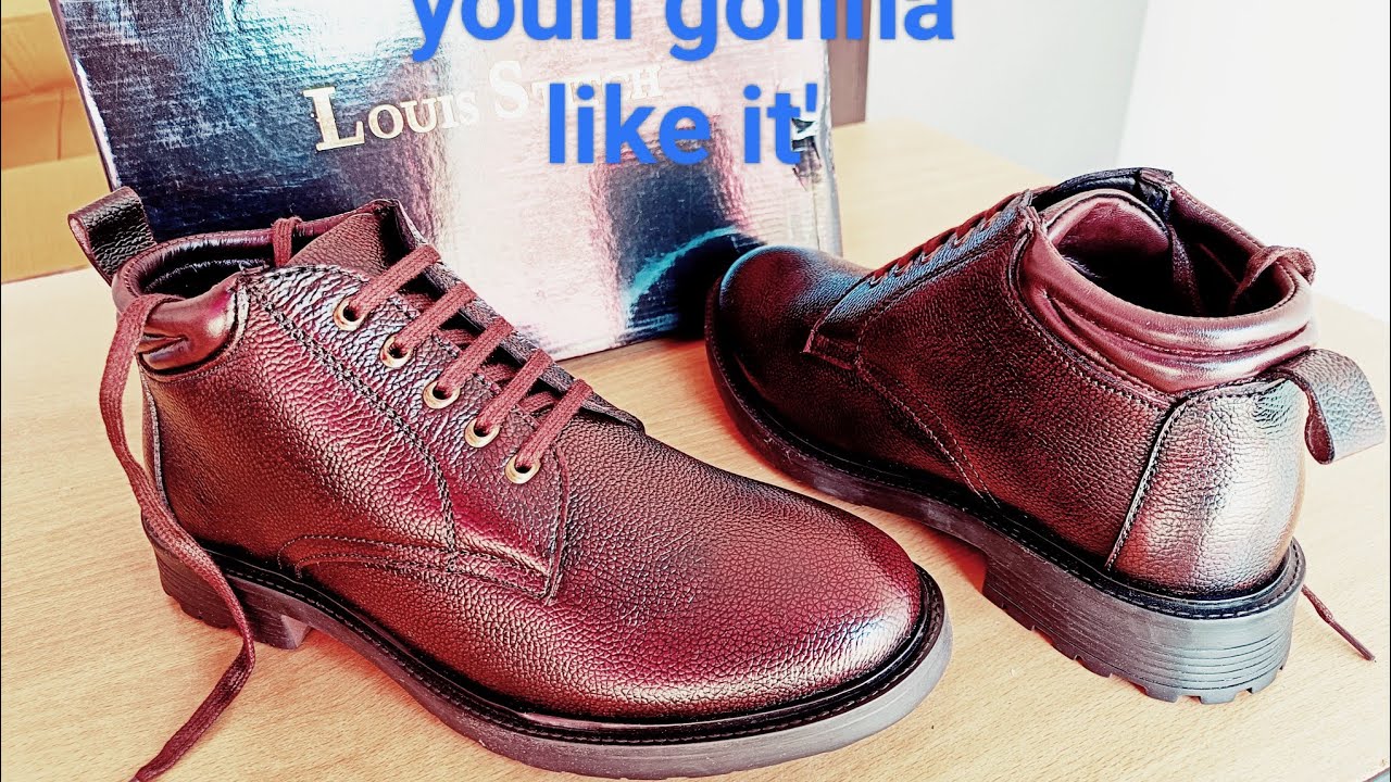 Unboxing Louis stitch shoes for men
