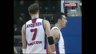 Euroliga 04/05 Top 16 Barcelona-Cska Moscú