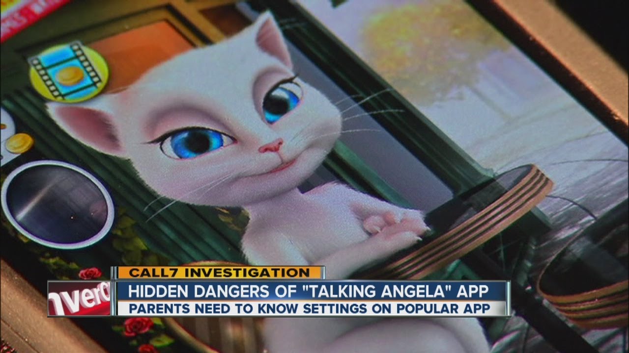 Talking angela creepy messages
