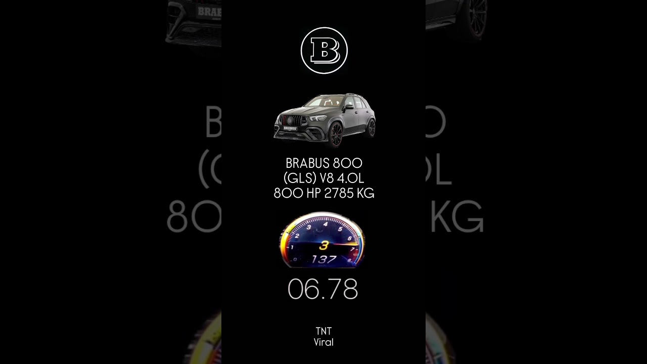 BRABUS 800 (GLS) V8 4.0L 8O0 HP 2785 KG