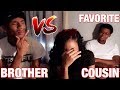 WHO KNOWS ME BETTER ?! | BROTHER VS FAVORITE COUSIN 🔥 * hilarious *