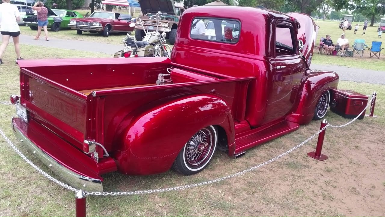 1950 Chevy 3100 Pickup Customized High Dollar Build LS Engine Air Ride Slammed 50 Chevrolet Custom