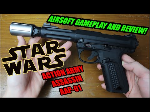 Action Army Assassin AAP-01 || Airsoft Gameplay and Review || QSAirsoft
