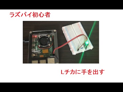 【初心者】ラズパイ4とセンサー買ったのでLチカに挑戦【ゆっくり】
