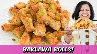 Super Simple & Delicious Baklava Rolls Recipe in Urdu Hindi - RKK