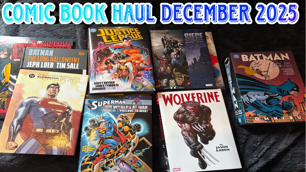 Декабрьская подборка комиксов! «Право рождения Супермена», «Бэтмен: Омнибус», «Лига справедливост...