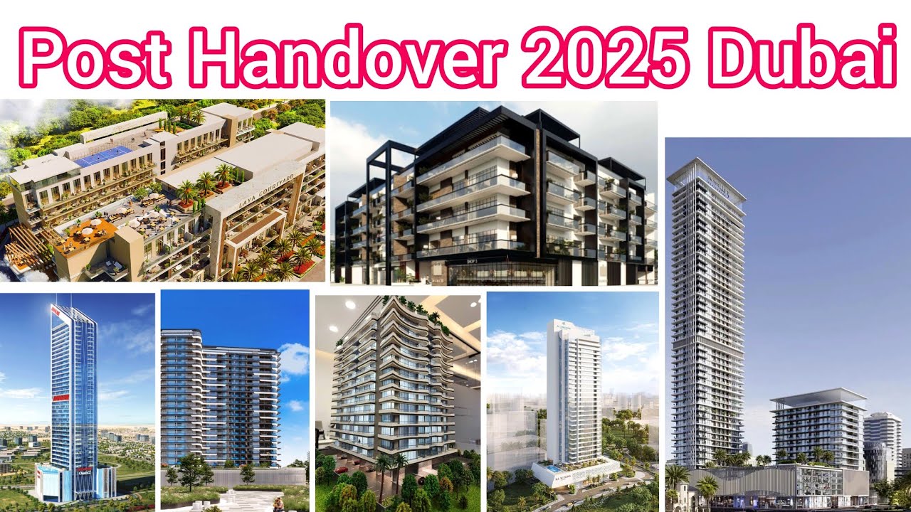 Best Post handover payment plan projects in Dubai 2025 - YouTube