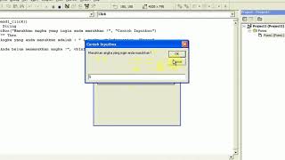 Cara Menggunakan Inputbox Dengan Visual Basic 6