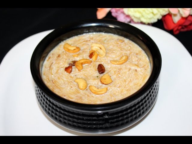 semiya payasam recipe-vermicelli kheer-semiya recipes-indian sweet recipes | Yummy Indian Kitchen