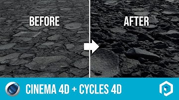 How to use Poliigon displacement textures in Cinema4D with Cycles4D