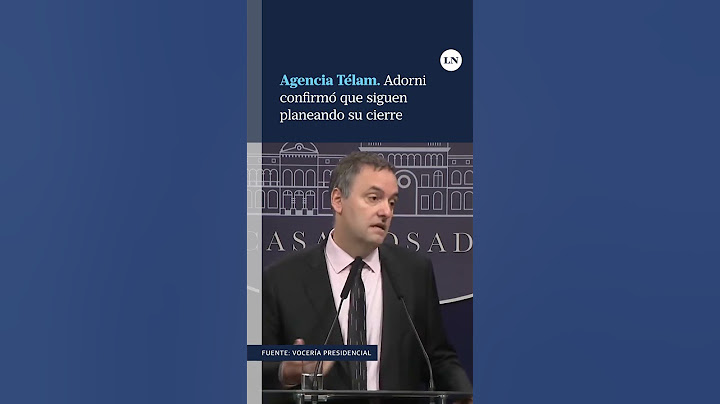 Agencia Télam: Adorni reafirmó la intención del Gobierno de cerrar la agencia estatal