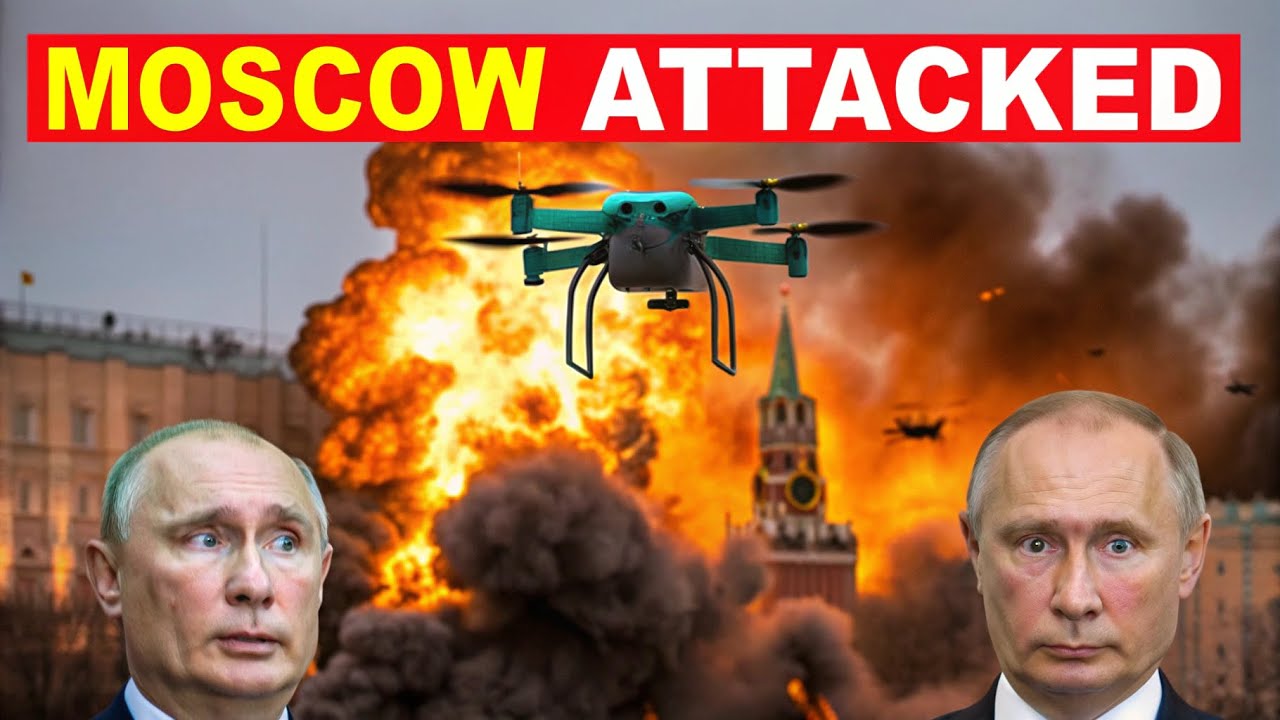 “Breaking: Ukrainian Drones Reduce Moscow to Firestorm — Full Analysis”
