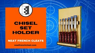 DIY Wall Mounted Chisel Holder That Will Make Your Workshop AMAZING!