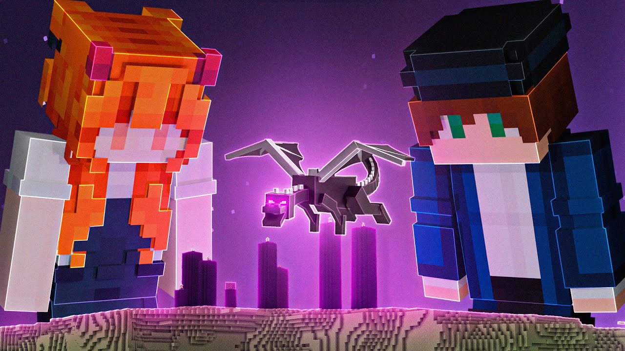 Nós DOMESTICAMOS o Ender Dragon no Vanilla!