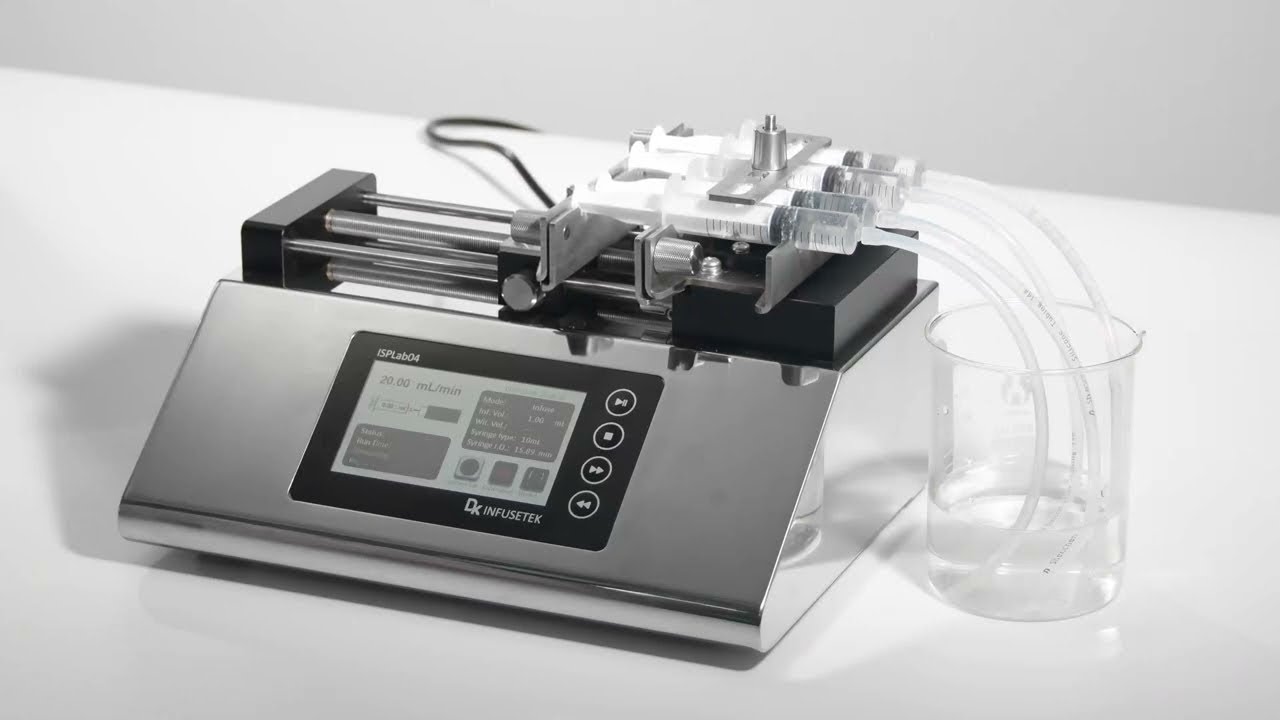 DK ISPLAB syringe pump operation – DK 實驗室用注射幫浦操作簡介