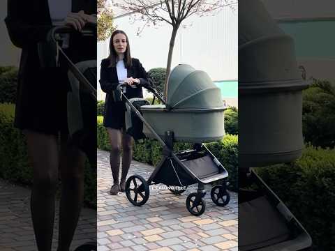 Коляска універсальна дитяча 2в1 EL CAMINO ELLE ME 1221 Beige, бежева, видео 1