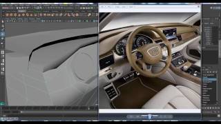 Car interior modeling 7