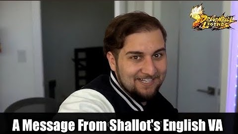 A Special Message From Alejandro Saab, Shallot's English voice actor In Dragon Ball Legends