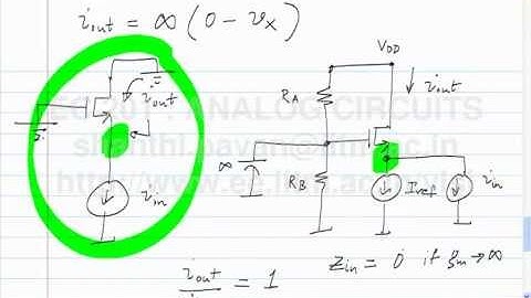Lecture 20 - Large signal behavior of the CD amplifier, transconductance and the CG amplifiers