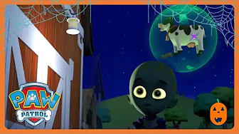 UFO Aliens Crash Landing! 🎃 Paw Patrol Halloween Stories 🎃 WildBrain Wonder