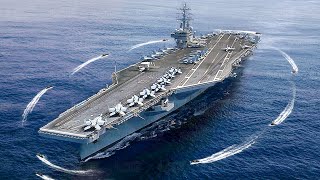 Scary Techniques US Aircraft Carrier Uses To Defend Itself When Under Attack