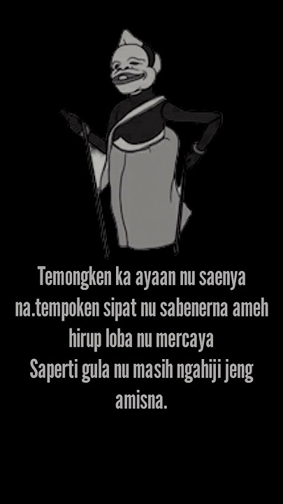 Kata-kata bijak mutiara srory wa sunda #semar