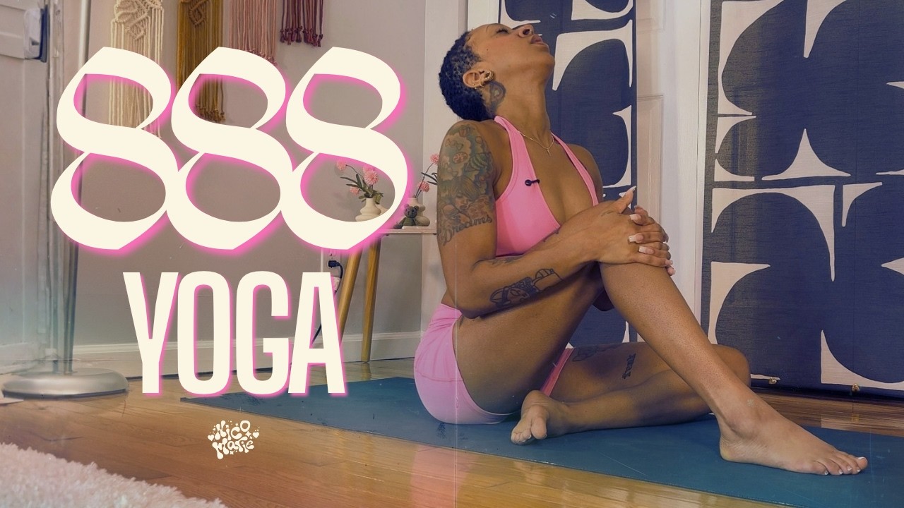 888 Angel Number Yoga | Abundance (if you found this, it's for you...)