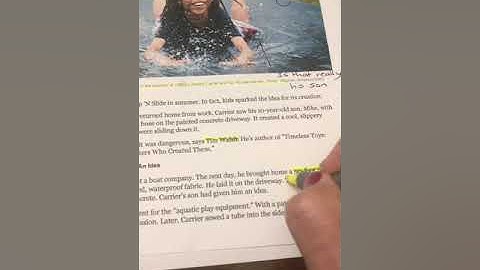 Asking Questions with a nonfiction text