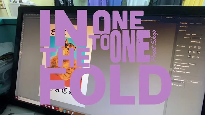 In the Fold - Halftones for Screen Printing on Photoshop