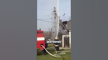 Why these Firefighters destroy stork nest, the ending is heartwarming.🚒🪹